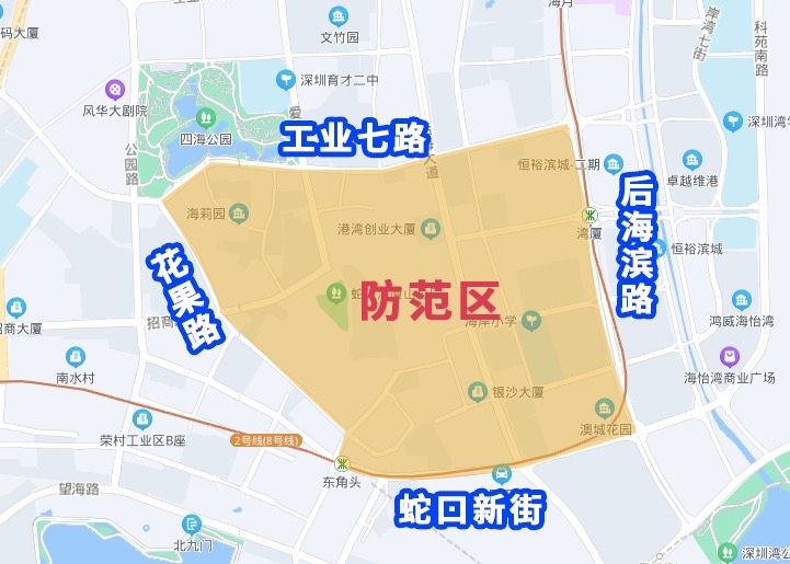 目前深圳哪些地方是封控区管控区2月23日深圳封控区管控区防范区地图